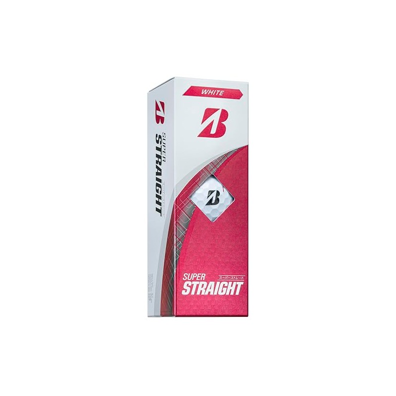 Bridgestone T5WX Super Straight Golf Balls, 2025 Model, 12 Balls,