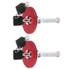 Acouto Car Hood Lock Pin Aluminum Alloy Universal Engine Hood