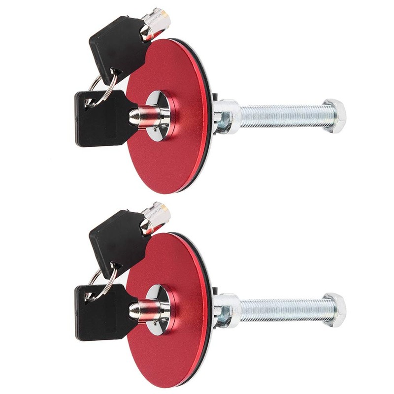 Acouto Car Hood Lock Pin Aluminum Alloy Universal Engine Hood
