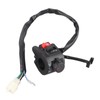 1 Pair Universal 7/8inch Motorcycle Handlebar Horn Turn Signal Light