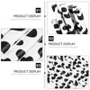 Cow Print Straws 60pcs Cow Print Party Straws Paper Drinking