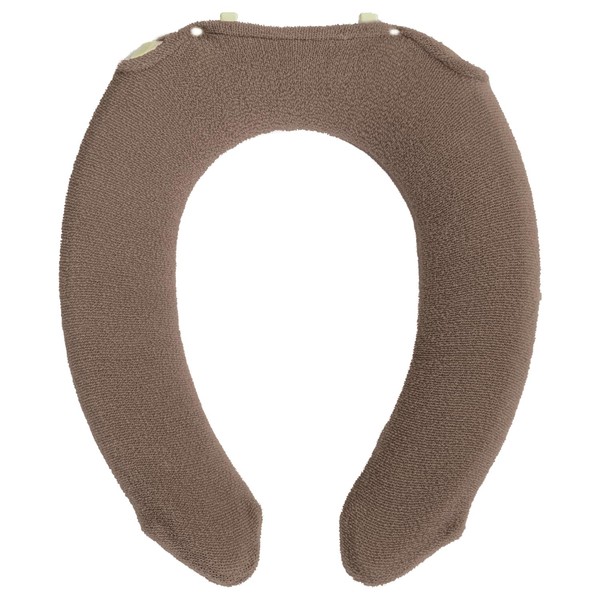 OKA Mignon Toilet Seat Cover, U-Shaped Dedicated Type, Brown (Cat,