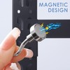 30 PCS Magnetic Hooks, Neodymium Strong Magnet Hooks, Heavy Duty