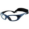 PROGEAR Eyegard S1010 Sports Eyegard, Temple Version, S Metallic Blue