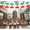 2 Packs 60feet Mexico Flag Banner String Mexican Flags Small