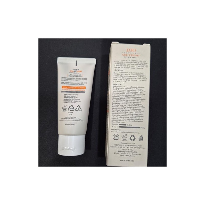 100 Filtros No Nano Minerales Crema Solar (50Ml) Spf50Pa []