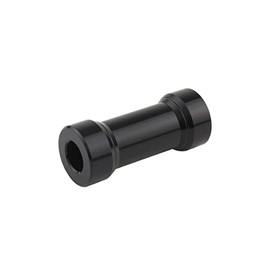 POSH FAITH (POSH) Aluminum Color Spool Type, Inner Diameter M6, Thickness T=30mm (Pack of 1), Universal Black 143006-06