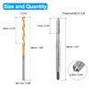sourcing map Tap and Drill Bit Set, 1pcs M2.5 x