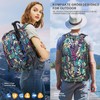 BECOJADDE Hiking Backpack Men Women 40L Ultralight Foldable Backpack Waterproof