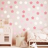 SHUCHING 9 Sheets DIY Cherry Blossom Wall Decals Peel and