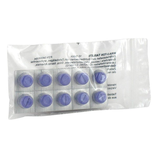 Mira 2 Tone Plaque Single Tablets Pack of 10