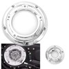 Cyreedom Transparent Motorcycle Derby Cover Timer Cover for Harley Big