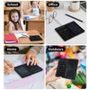 Desk Portable Basic Calculator with Notepad and Stylus, 12 Digit