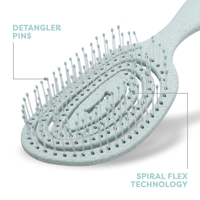 BioSilk Eco Friendly Dog Detangling Brush Sustainable Pet Grooming Tool