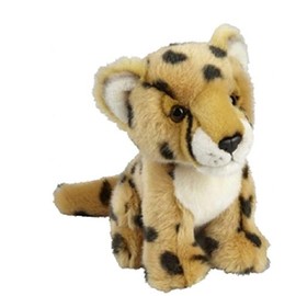 Ravensden Soft Toy Sitting Cheetah 18cm