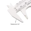 uxcell Vernier Caliper 80mm 3 Inch Metric Mini Double Scale