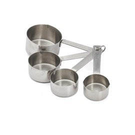 de Buyer - Set bestehend aus 4 Messlöffeln aus Edelstahl - 60 / 80 / 125 / 250 ml - 4827.02