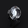 16Pcs Crystal Glass Cabinet Knob Diamond Shape 40mm Drawer Cupboard