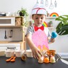 Yewong Kids Ice Cream Vendor Costume Set Ice Cream Cone