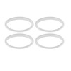 CYTGOUPER 4 PCS Silicone Distiller Sealing Rings,Countertop Distiller Gasket,High Temperature