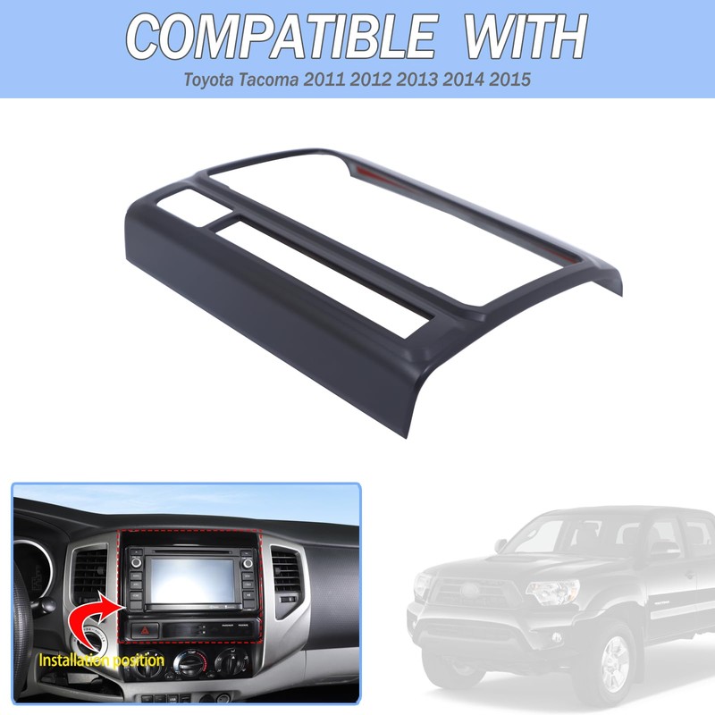 Aunginsy Center Console Navigation Panel Trim Cover Compatible with Toyota