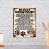 MY DOG'S BEDTIME PRAYER RETRO STYLE METAL TIN SIGN/PLAQUE (BEAGLE)