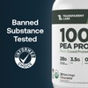 Transparent Labs 100% Pea Protein Powder - 28g Organic Plant