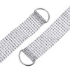 Hotop 2 Pairs of Crystal Rhinestone Diamond Curtain Tie Backs
