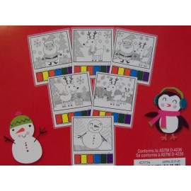 Creatology Magic Paint Posters ~ Christmas Edition (Reindeer, Snowmen, Santa)