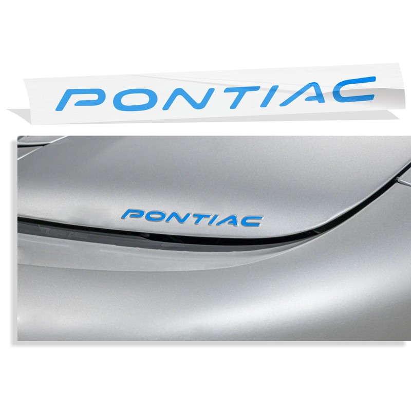 Pontiac Headlight Overlay Decal Sticker - 98-02 Firebird - (Color:
