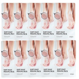 Hini Jini [10 sheets] Hini Genie soft foot peeling pack, dead skin pack, foot mask, heel and sole callus / [10매] 히니지니 소프트 풋필링팩 발각질팩 풋마스크 뒤꿈치 발바닥 굳은살