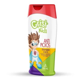 Shampoo 2 En 1 Grisi Kids Antipiojos 300 Ml.                                                                                                          