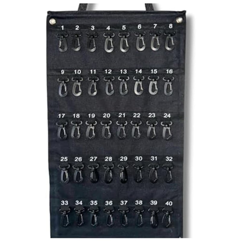 Versatile Roll-Up Key Storage Box, Weatherproof Portable Storage Box, Holds