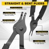 Acymner 11PCS Snap Ring Plier Set | Internal & External