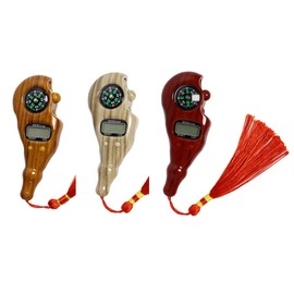 Hitopin 3 Pieces Digital Beads Counter, Buddha Beads Counter, Digital Finger Counter, Prayer Beads Counter, Digital-Tasbih Counter with Compass and Light, for Meditation, Relaxation, Muslim Prayer