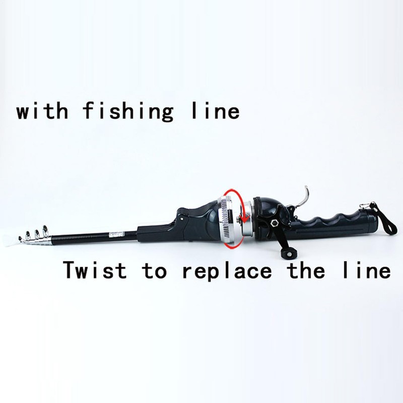 Fishing Rod and Reel Combos | Foldable Fiberglass Reels Baitcasting