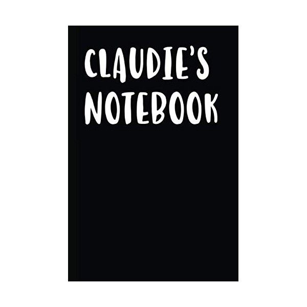 Claudie's Notebook: A First Name Birthday Journal
