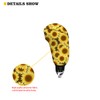 Wanyint Leopard Animal Print Neoprene Auto Handbrake Cover Gear Shift