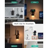 Wall Outlet Extender with Shelf and Night Light,Surge Protector,USB Wall