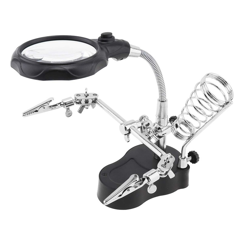 Dritte Hand Magnifying Glass Marke Iso Trade