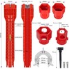 Velthorix Multifunctional Sink Tool 14-in-1, Faucet & Sink Installer Wrench