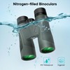 WOSPORTS 10x42 Binoculars for Adults - IP67 Waterproof Binoculars for