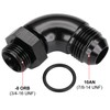 Podavelle 10AN Male Flare to 8AN -8 ORB O-ring Boss