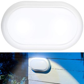 Luminea Wet Room Lamp: Shockproof LED Wet Room Light 1500LM 15W 4000K IP54 IK08 (Basement Lamp, Garage Lamp, Outdoor Lighting)