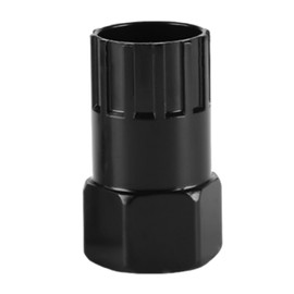 Lueden Freewheel Cassette Removal Tool Bicycle Freewheel Lockring Remover Tool Maintenance Accessories Compatible with Shimano SunRace ATX Mountain Bike Road Bike EBike Hub Motor, Black