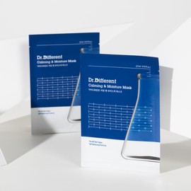 Doctor Different Total 20 sheets/Dr. Different Calming & Moisture Mask Pack 5 sheets x 4 boxes [Moisture soothing moisturizing] / 총 20매/ 닥터디퍼런트 카밍 앤 모이스처 마스크팩 5매입x4박스 [수분진정 보습]