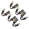 6Pcs Video Power Balun 8MP Anti Thunder Transmitter for CVI/TVI/AHD/CVBS