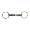 Equine Smile ES0111 Snaffle Bit Simple Broken with Copper Cherry