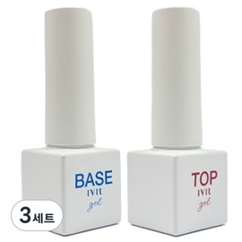 Eyevit keratin base gel nail 5ml + NON top gel 5ml, base gel + top gel, 3 sets / 아이빛 케라틴 베이스 젤네일 5ml + NON 탑젤 5ml, 베이스젤 + 탑젤, 3세트