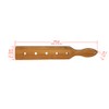 Anjuer 35.5 cm bamboo paddle, lightweight, durable, smooth paddle with